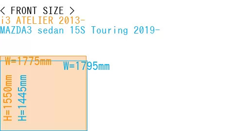 #i3 ATELIER 2013- + MAZDA3 sedan 15S Touring 2019-